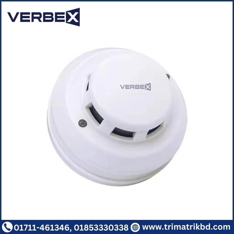 Verbex VT-WSD25 Wired Smoke Detector Fire Alarm System